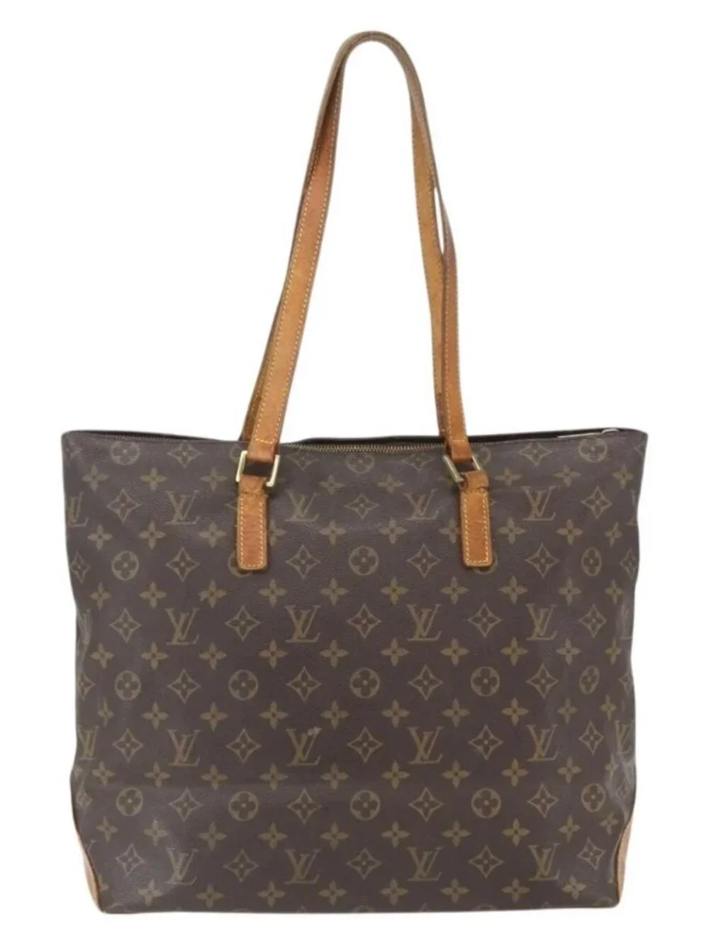 LOUIS VUITTON Monogram Cabas Mezzo Tote Bag M51151 LV Auth bs32250 - Picture 3 of 16
